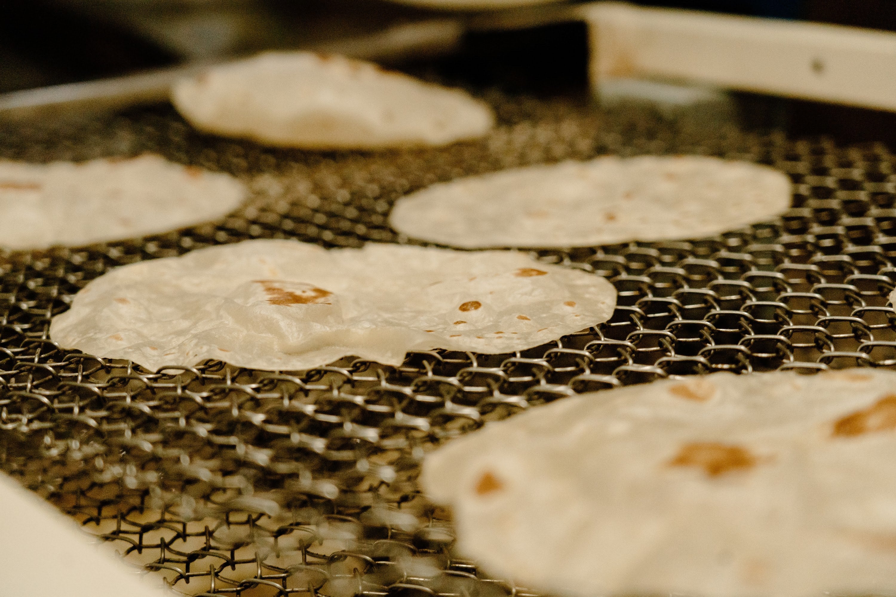 Fresh handmade Sonoran flour tortillas